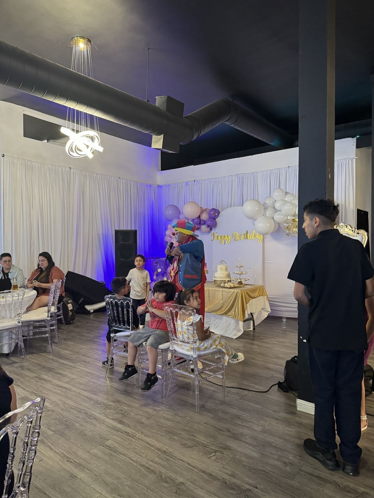 Birthday celebration at The Prestige Venue with custom decorations