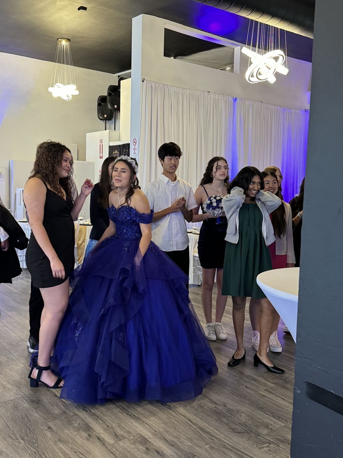 Birthday celebration with live entertainment