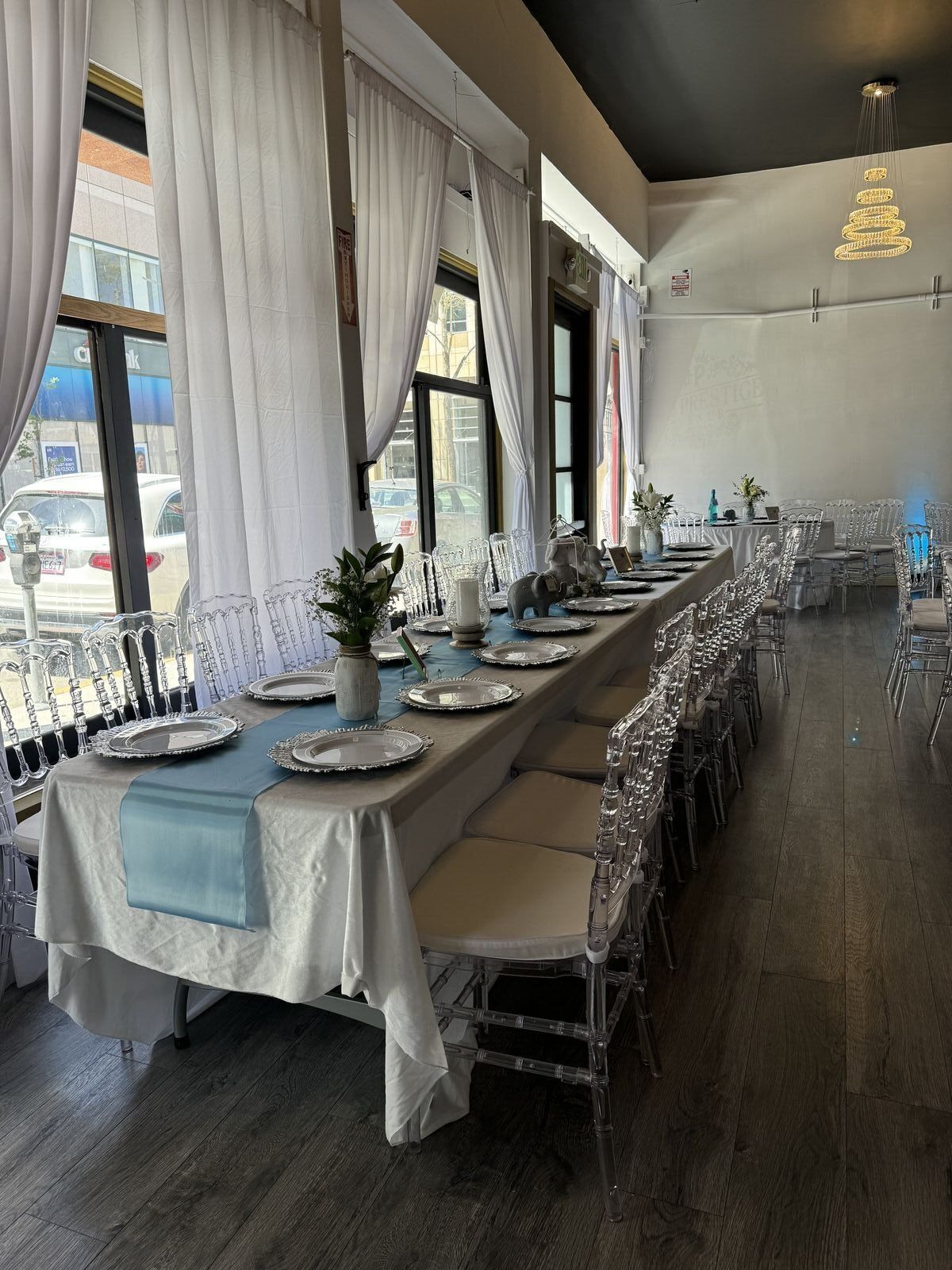 The Prestige Venue interior — elegant event space at 18 S Almaden Ave San Jose